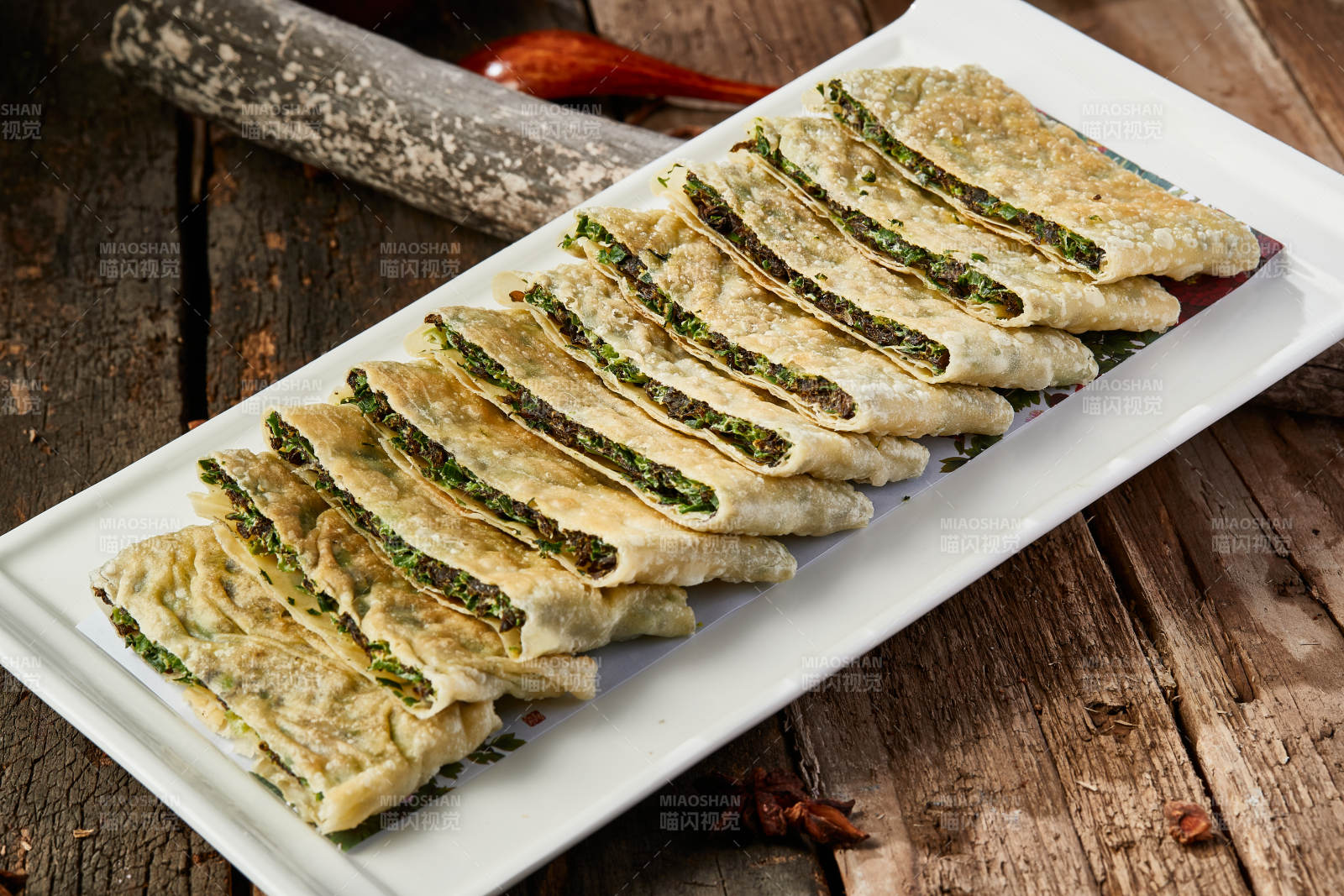 香煎野菜饼图片