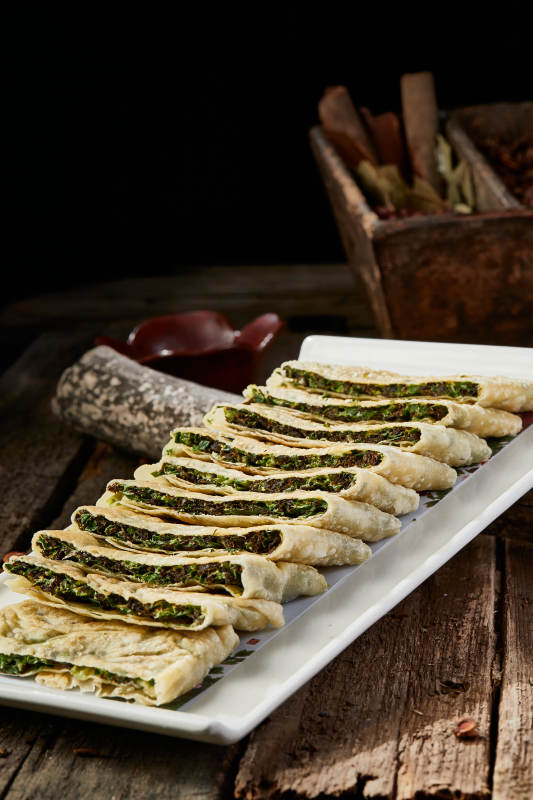 香煎野菜饼图片