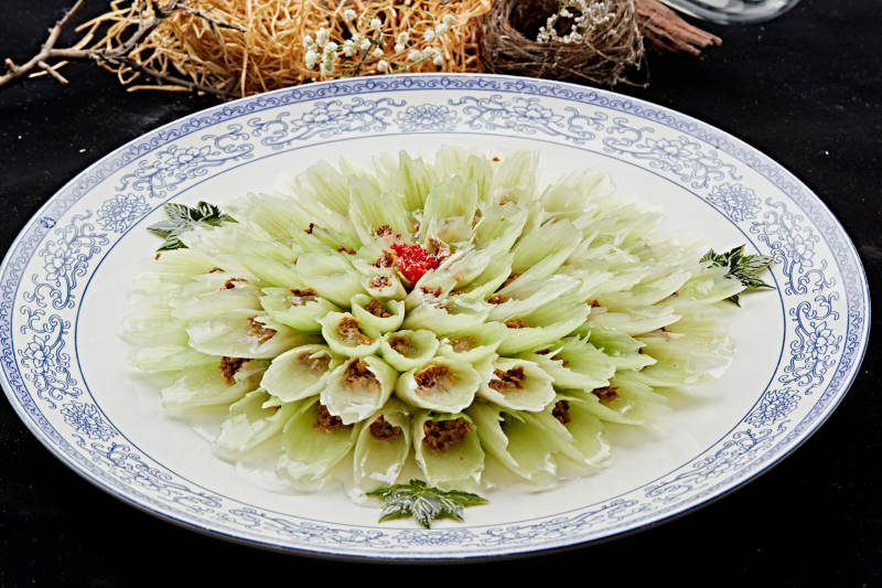 花开富贵迎宾菜图片