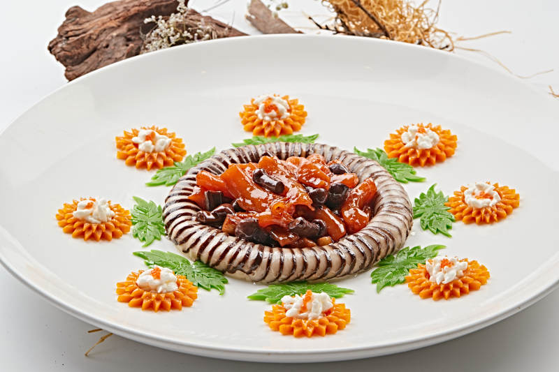 鸡枞王府烧蹄筋图片