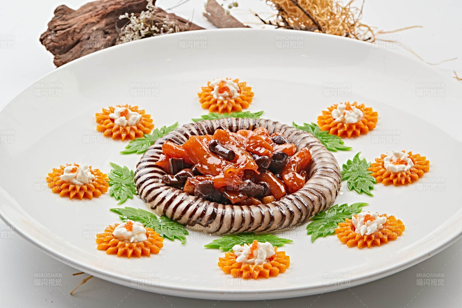 鸡枞王府烧蹄筋图片