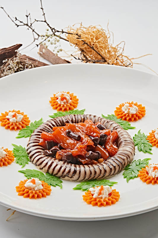 鸡枞王府烧蹄筋图片