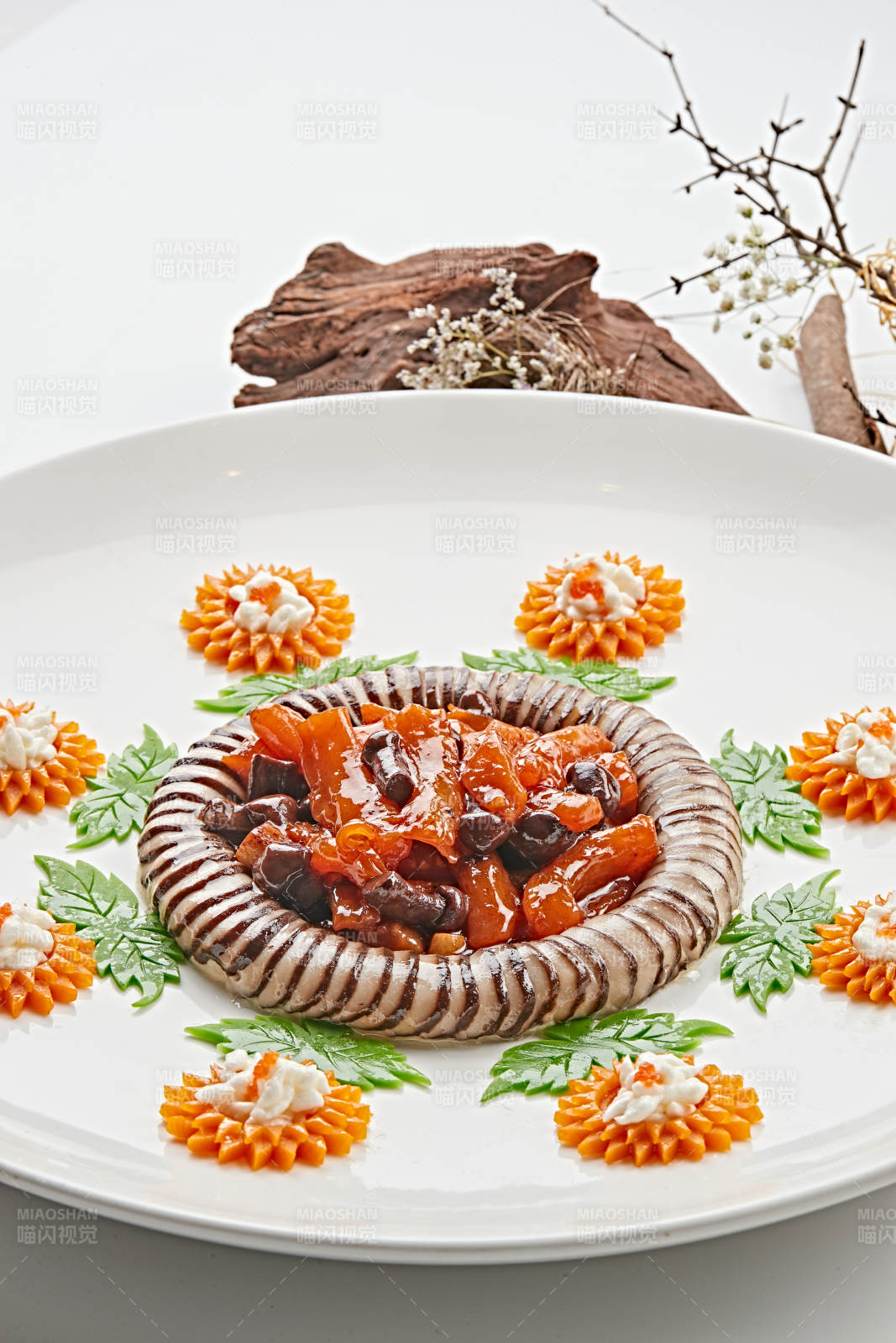 鸡枞王府烧蹄筋图片