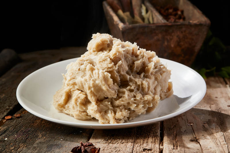 地方特色美食莜面拿糕图片