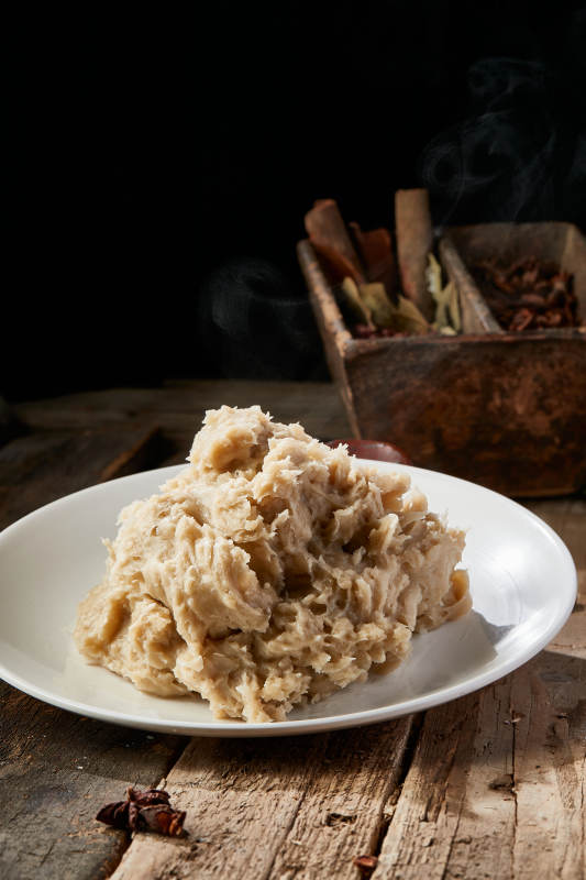 地方特色美食莜面拿糕图片