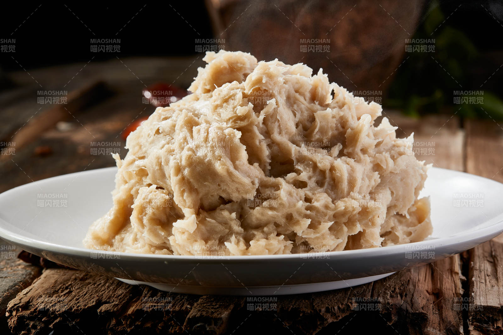 地方特色美食莜面拿糕图片