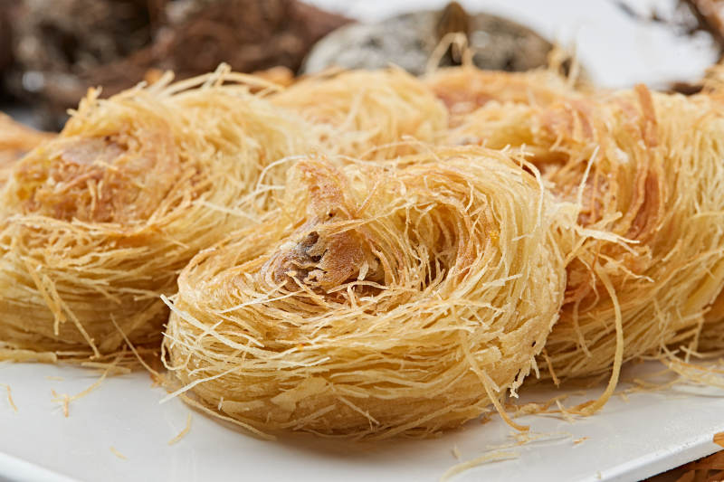 豆沙馅料的盘丝烧饼图片