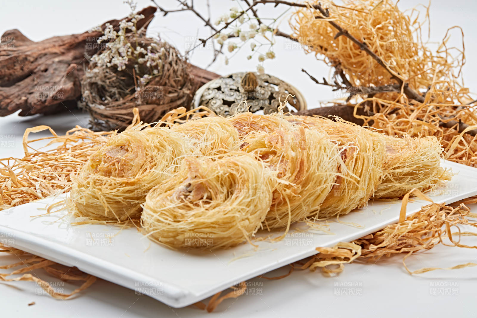 豆沙馅料的盘丝烧饼图片