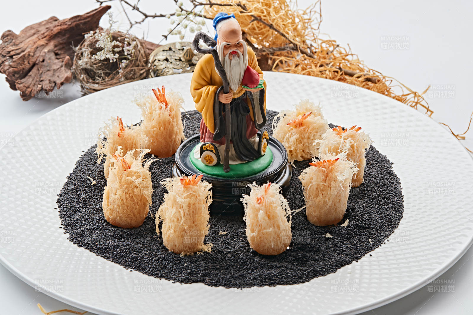 流酥天妇罗炸虾图片