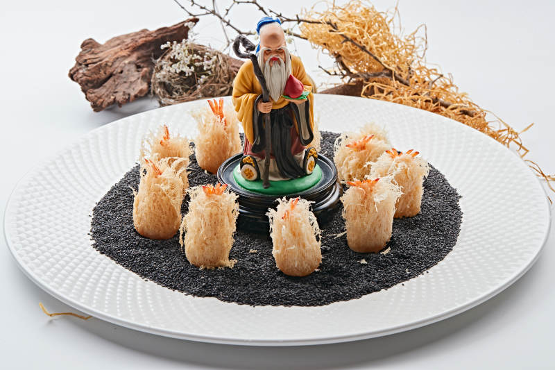 流酥天妇罗炸虾图片