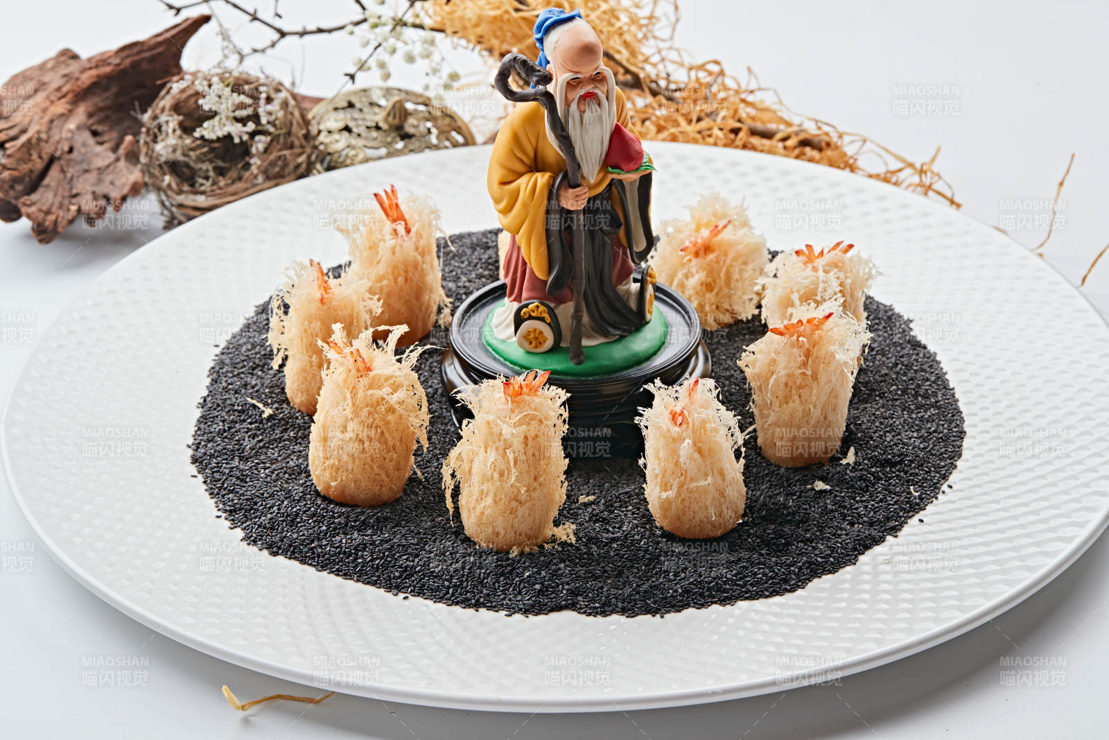 流酥天妇罗炸虾图片