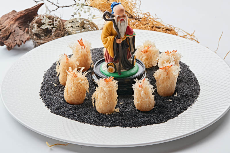 流酥天妇罗炸虾图片