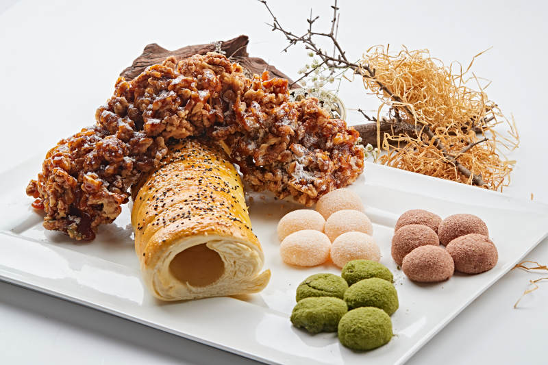 三色雪媚娘图片