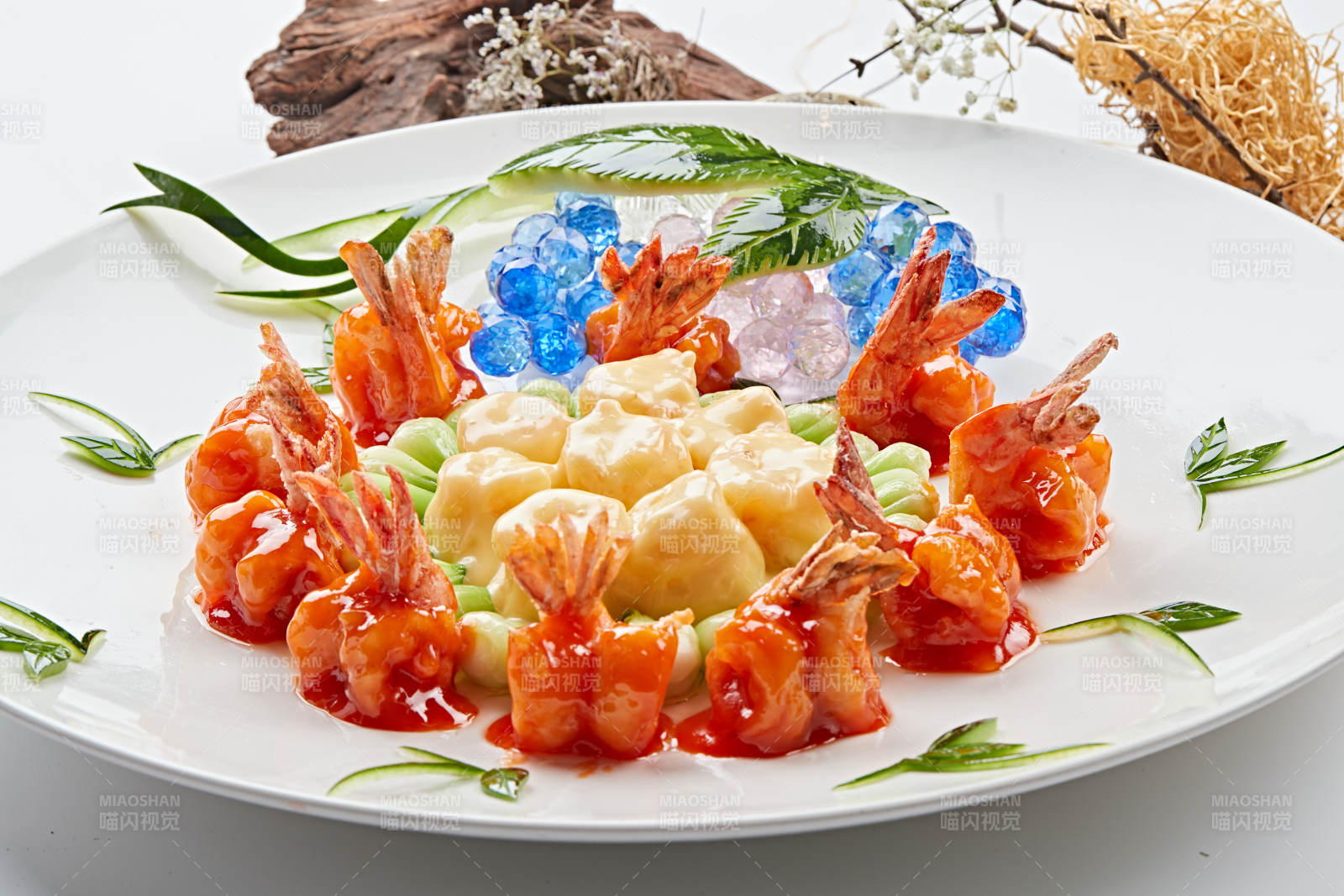 双味大虾球图片