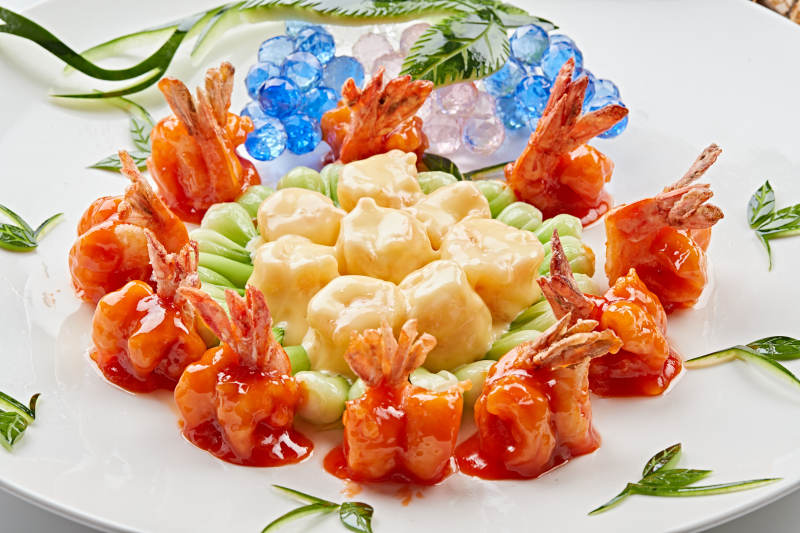 双味大虾球图片