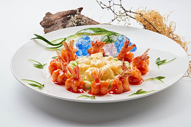 双味大虾球图片