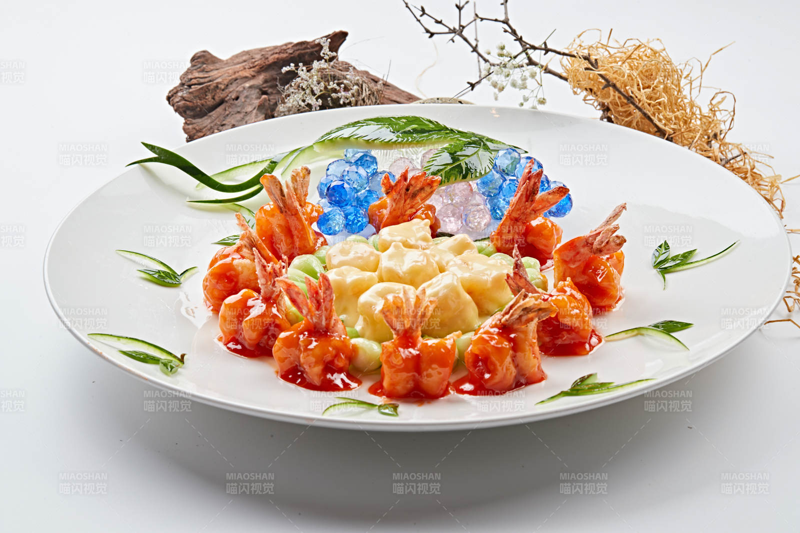 双味大虾球图片