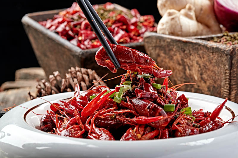 川味蒜香小龙虾图片