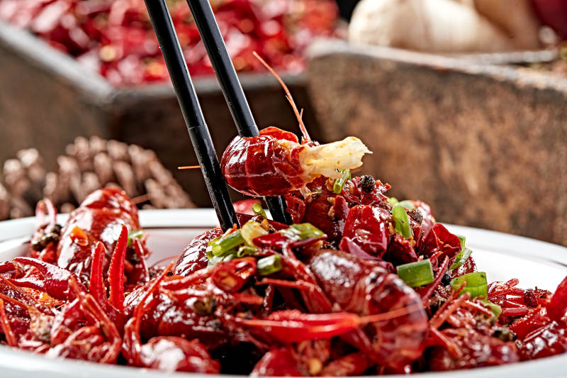 川味蒜香小龙虾图片