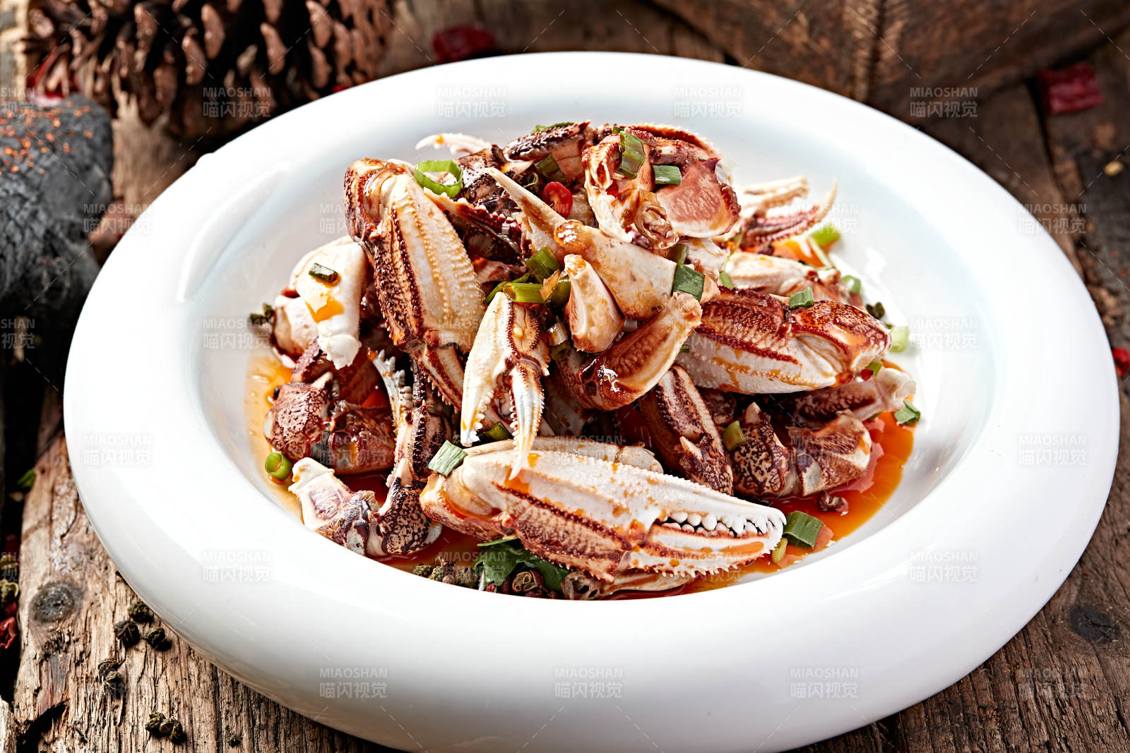 生淹小海鲜生淹蟹钳图片