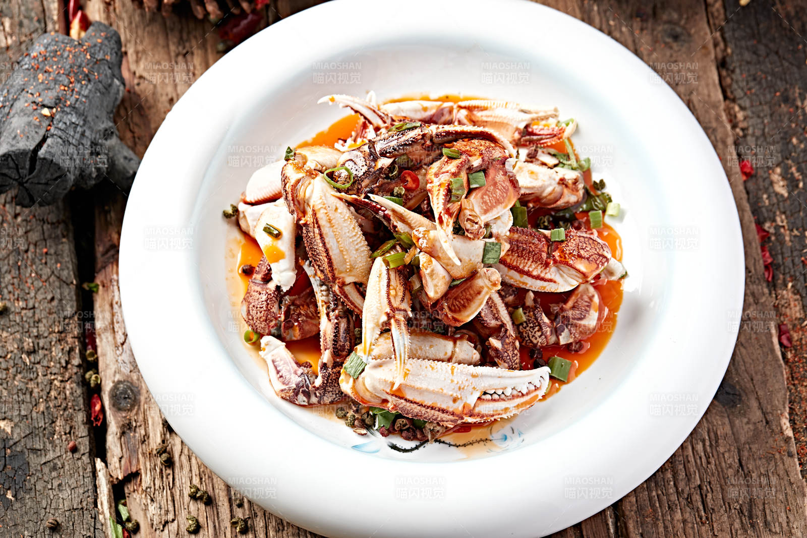 生淹小海鲜生淹蟹钳图片