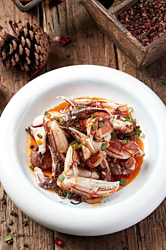 生淹小海鲜生淹蟹钳图片