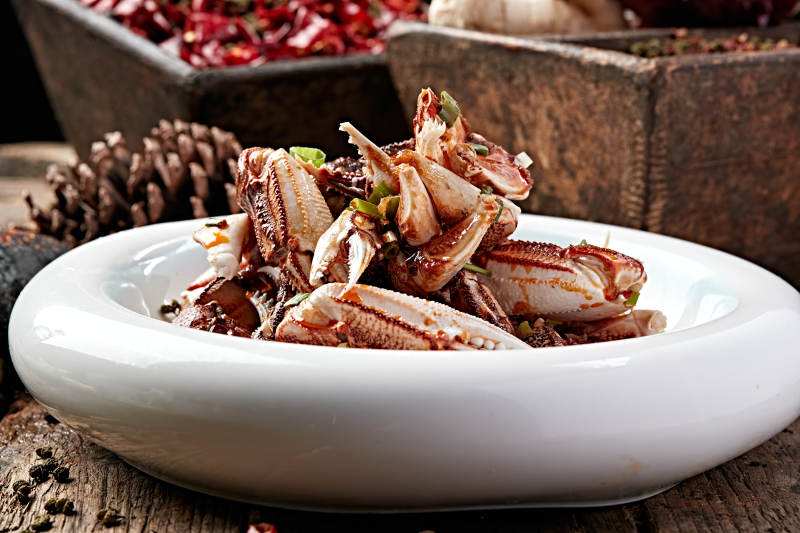 生淹小海鲜生淹蟹钳图片