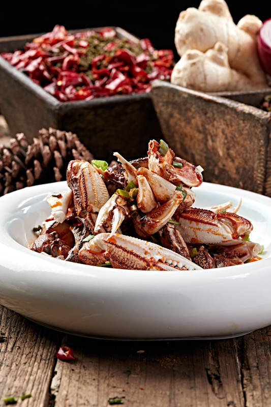 生淹小海鲜生淹蟹钳图片