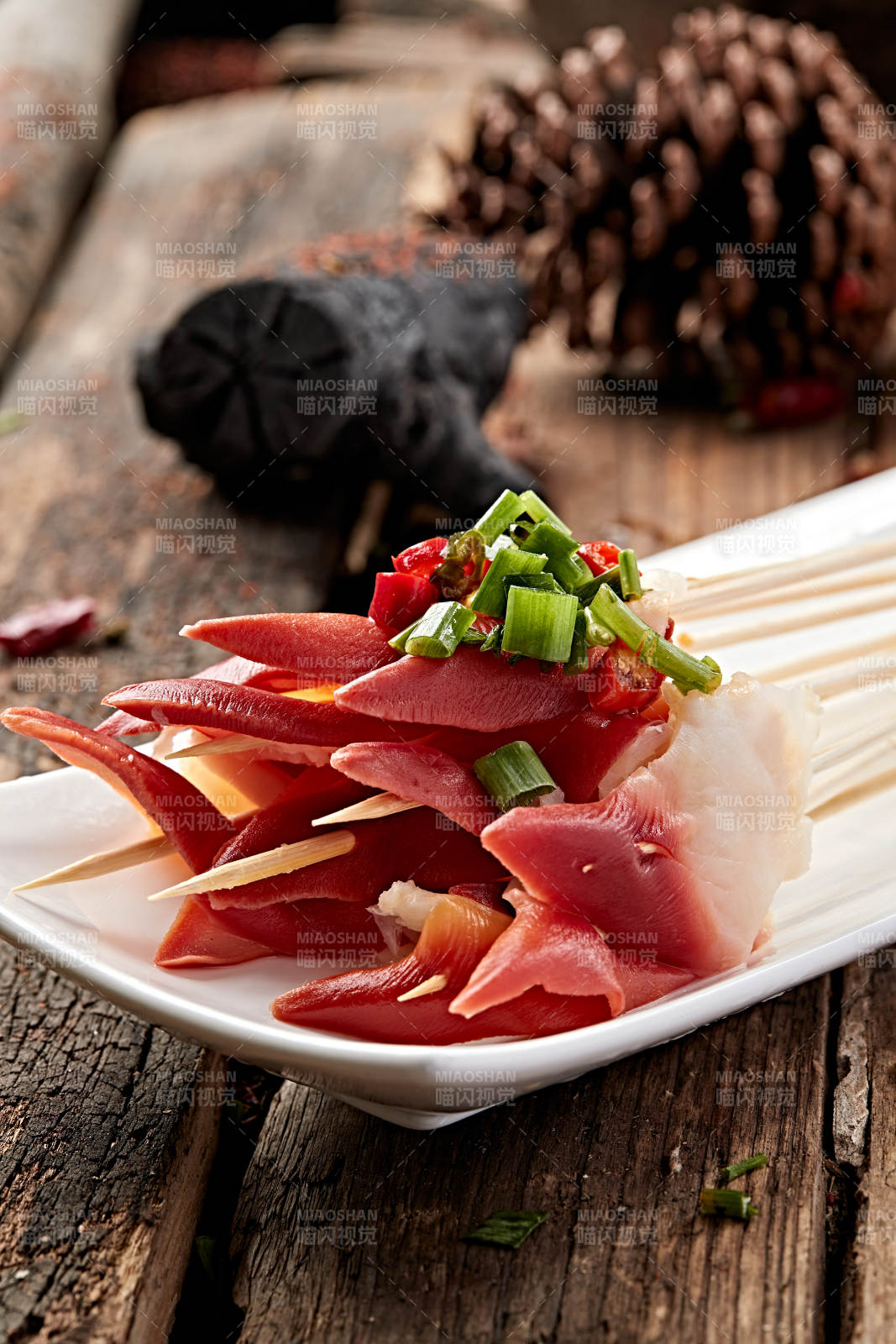 冷锅串串北极贝尖图片