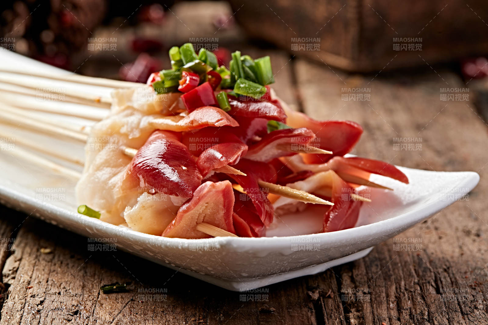 冷锅串串北极贝尖图片