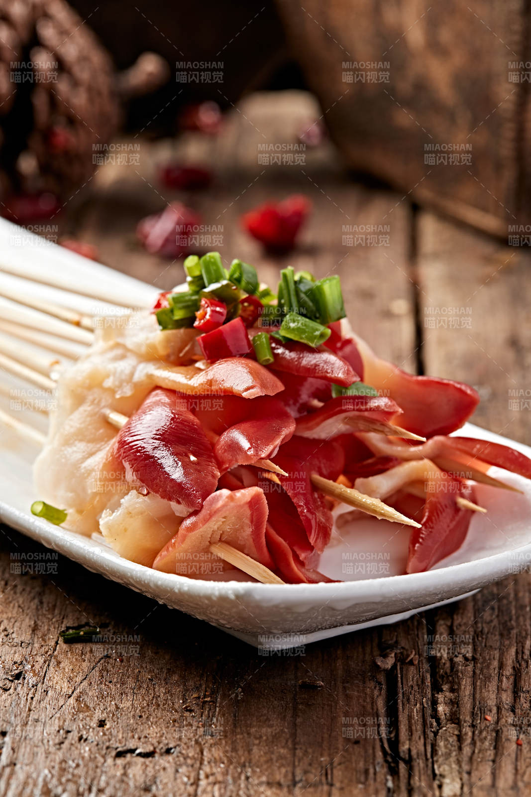 冷锅串串北极贝尖图片