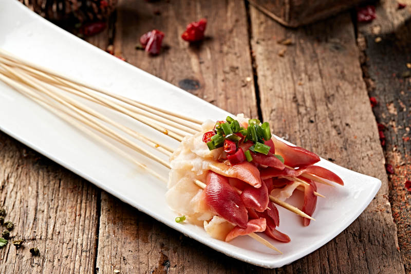 冷锅串串北极贝尖图片