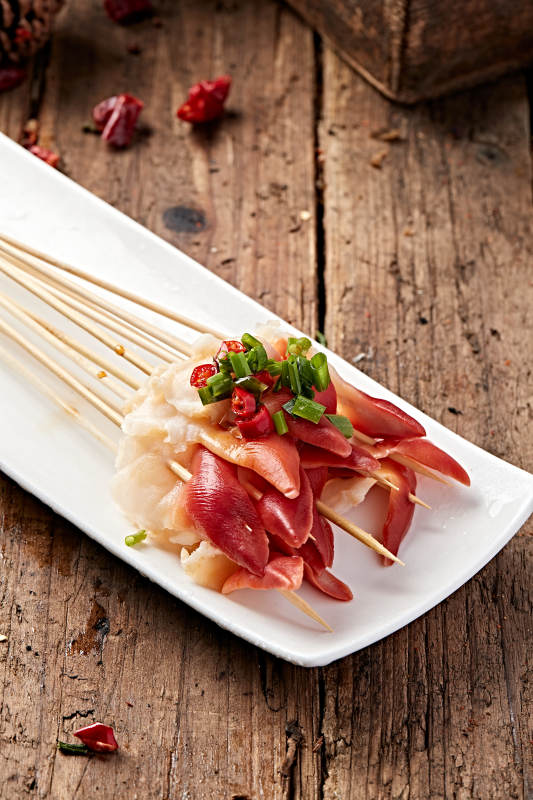 冷锅串串北极贝尖图片