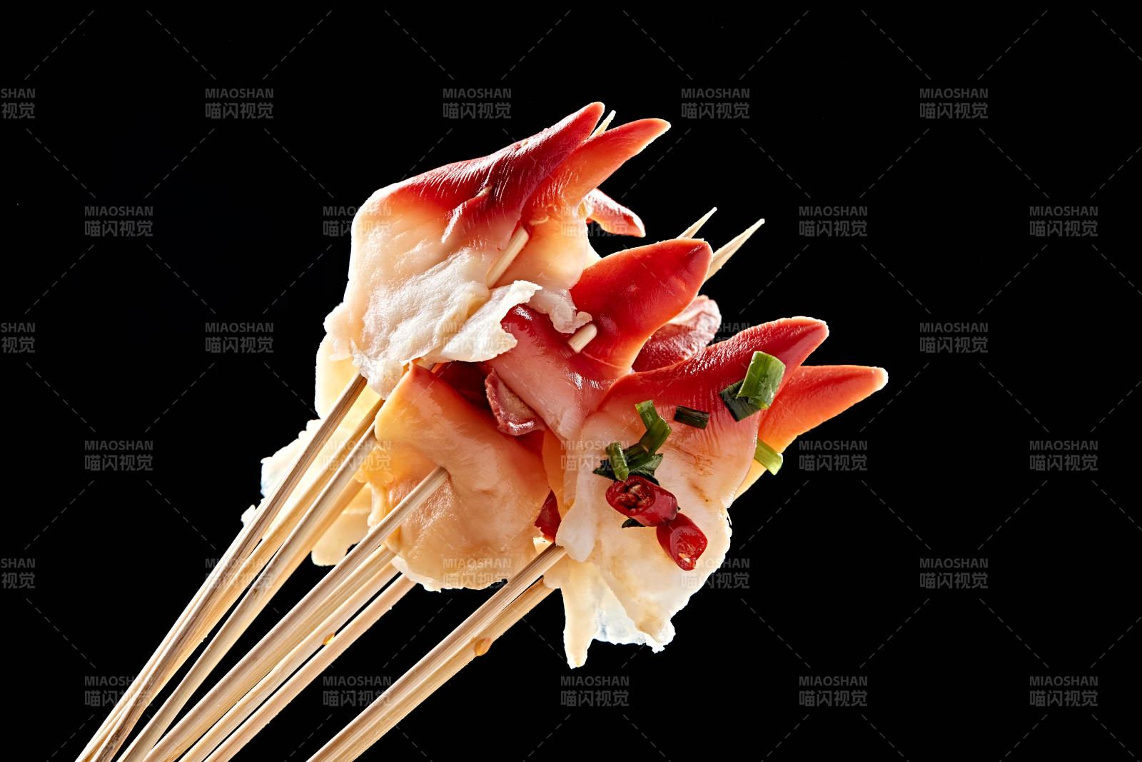 冷锅串串北极贝尖图片