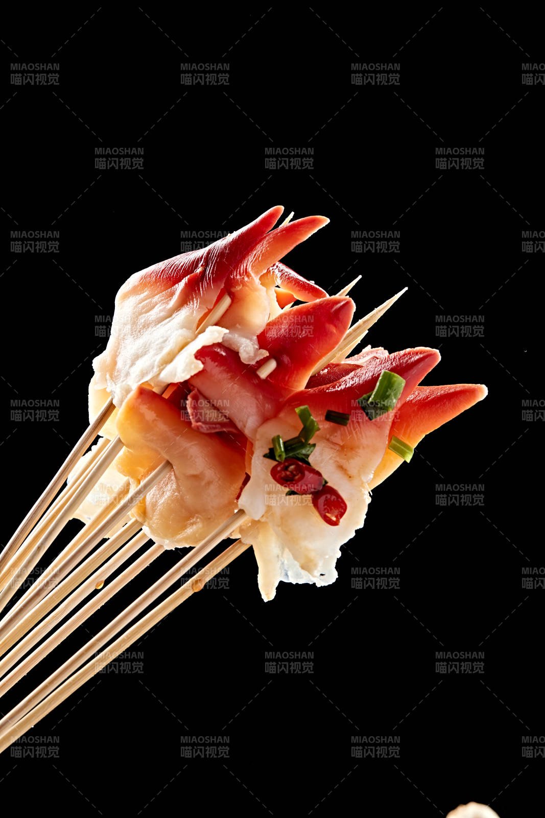 冷锅串串北极贝尖图片