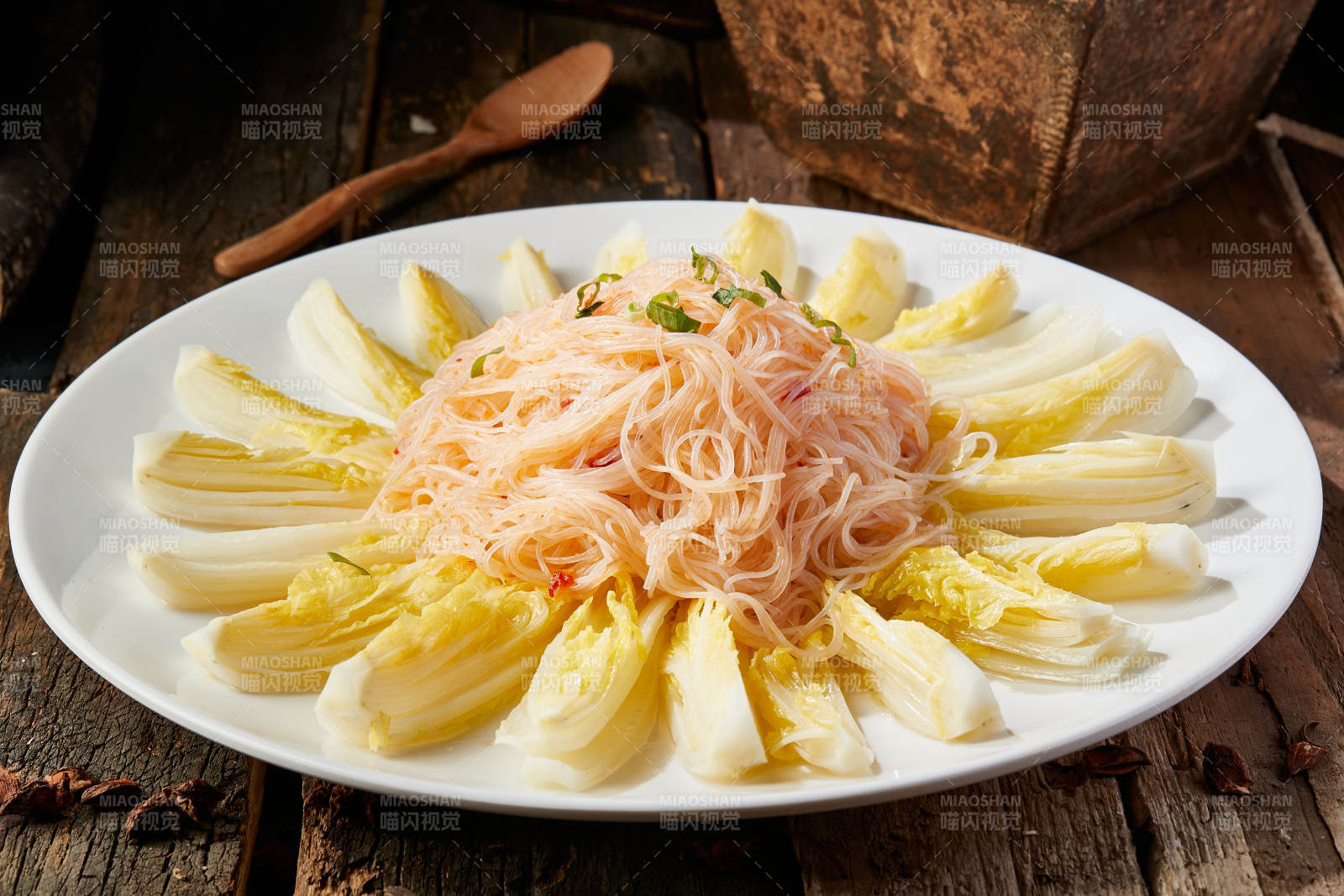 蒜蓉粉丝蒸娃娃菜图片