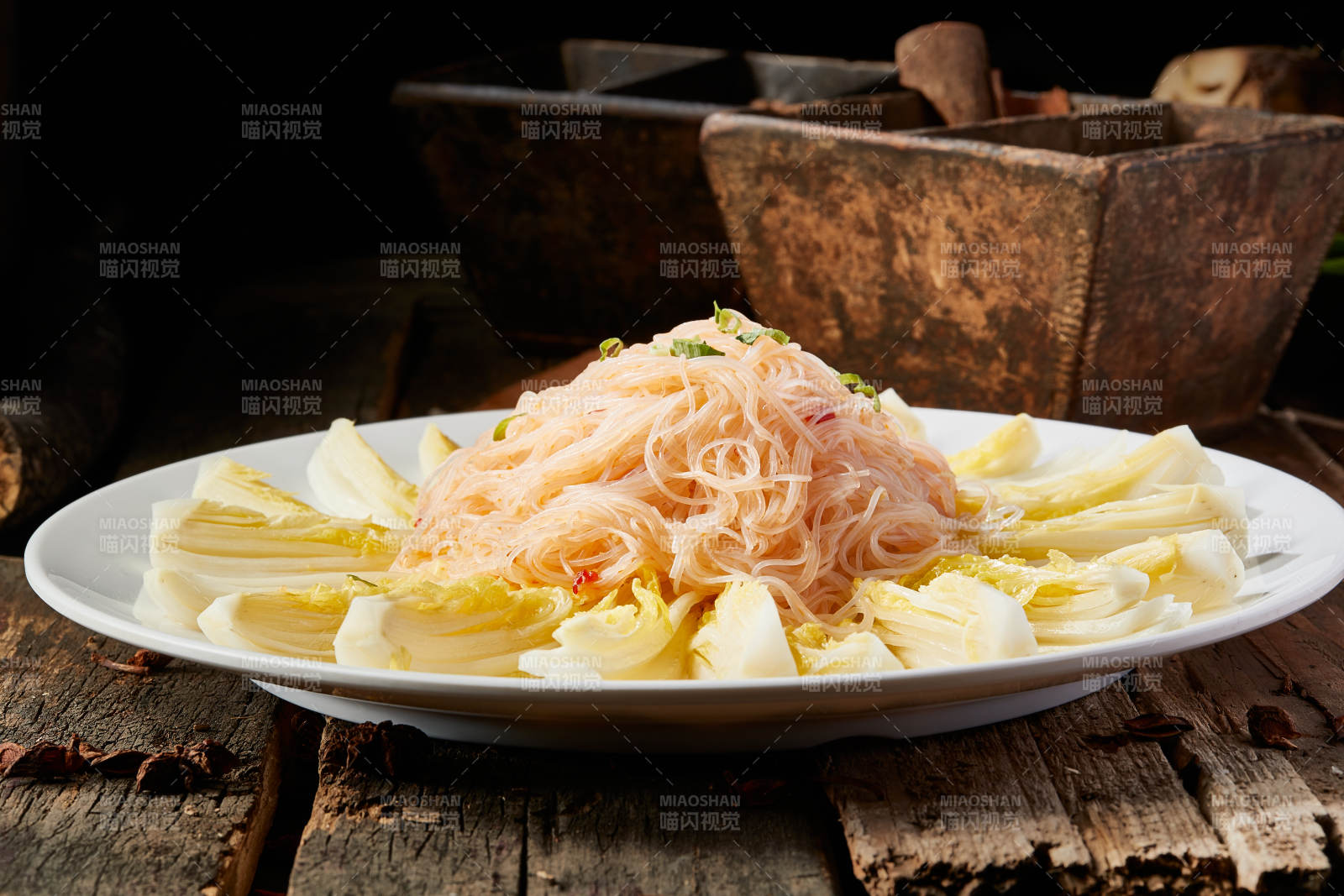 蒜蓉粉丝蒸娃娃菜图片