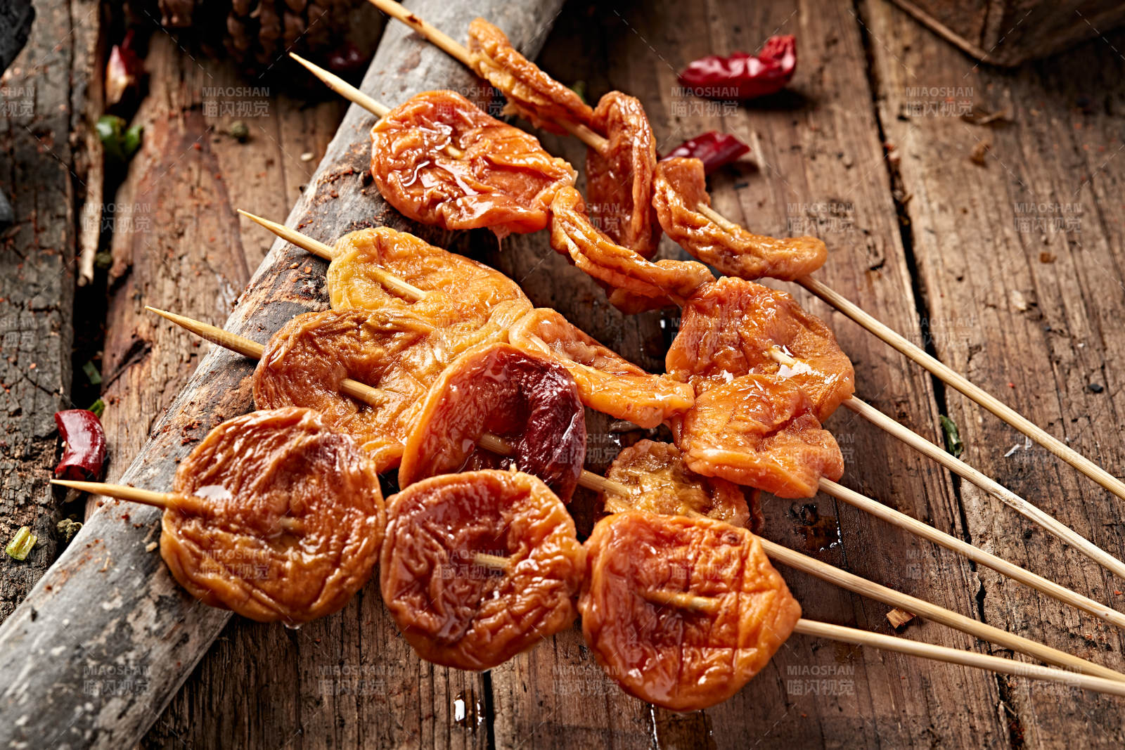 炭烤甜杏脯图片