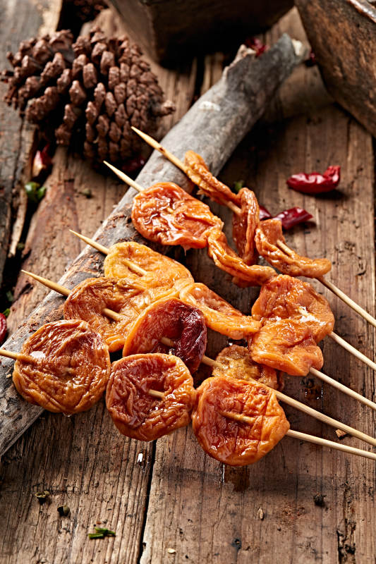 炭烤甜杏脯图片