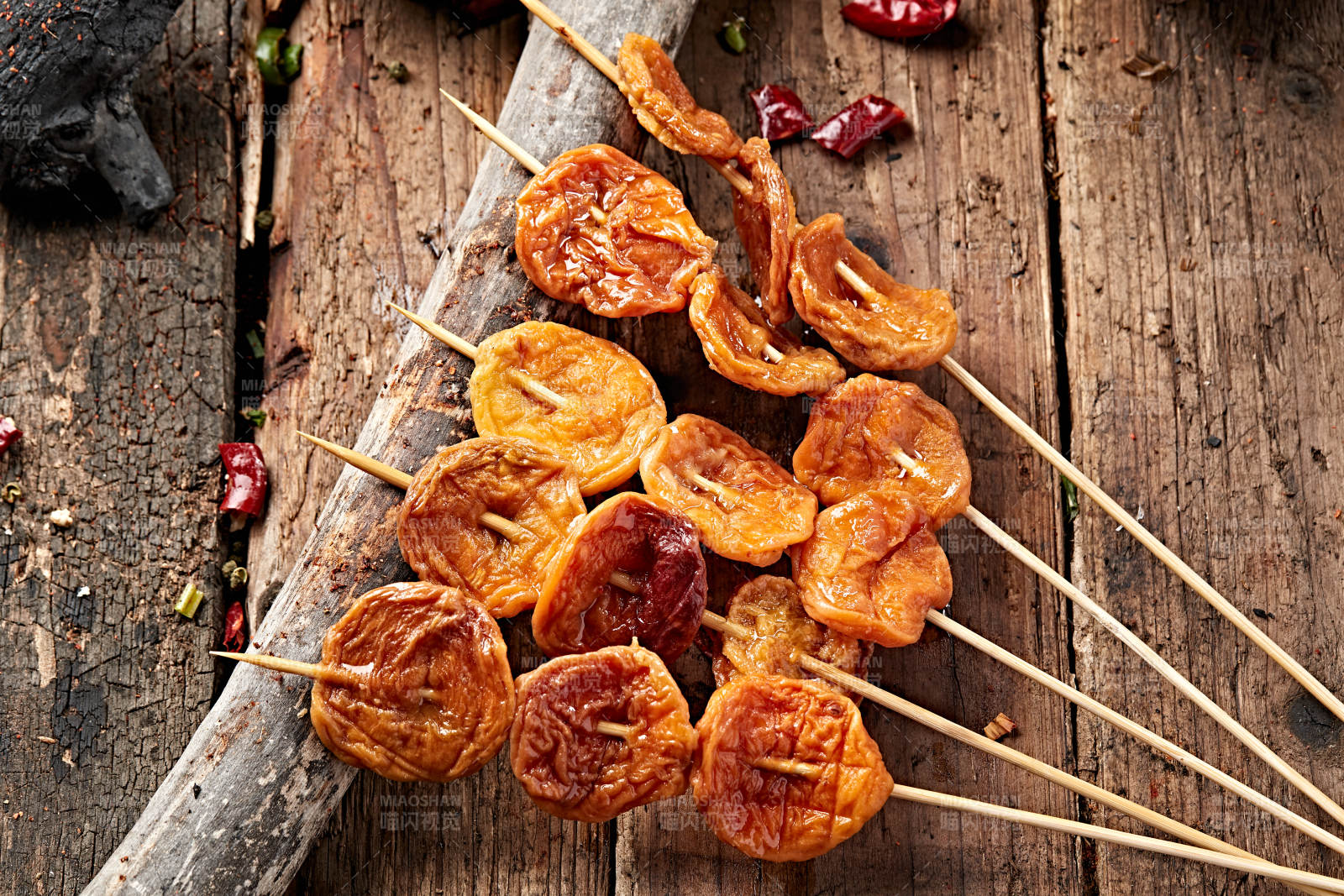 炭烤甜杏脯图片