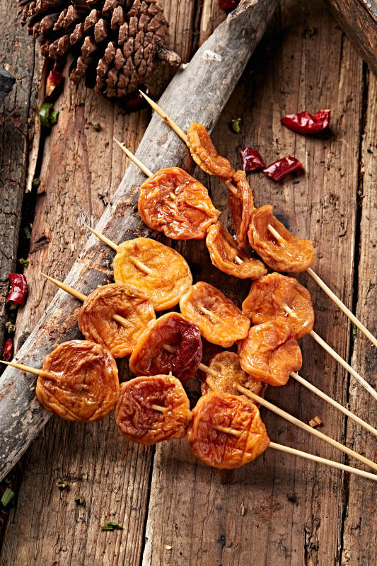 炭烤甜杏脯图片