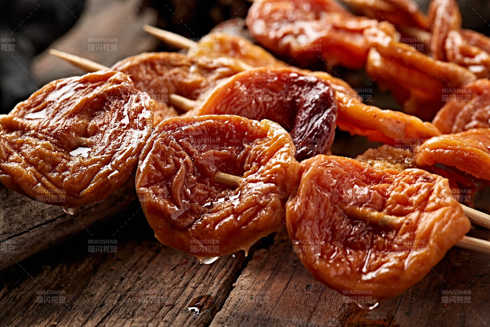 炭烤甜杏脯图片