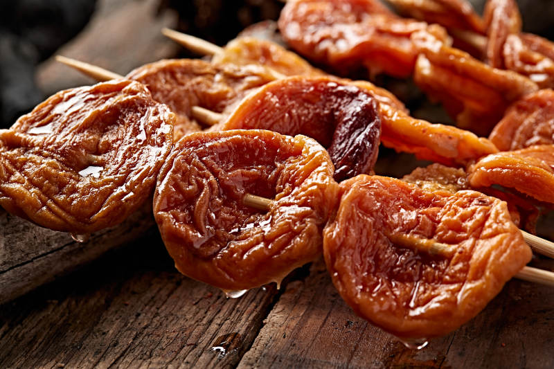 炭烤甜杏脯图片