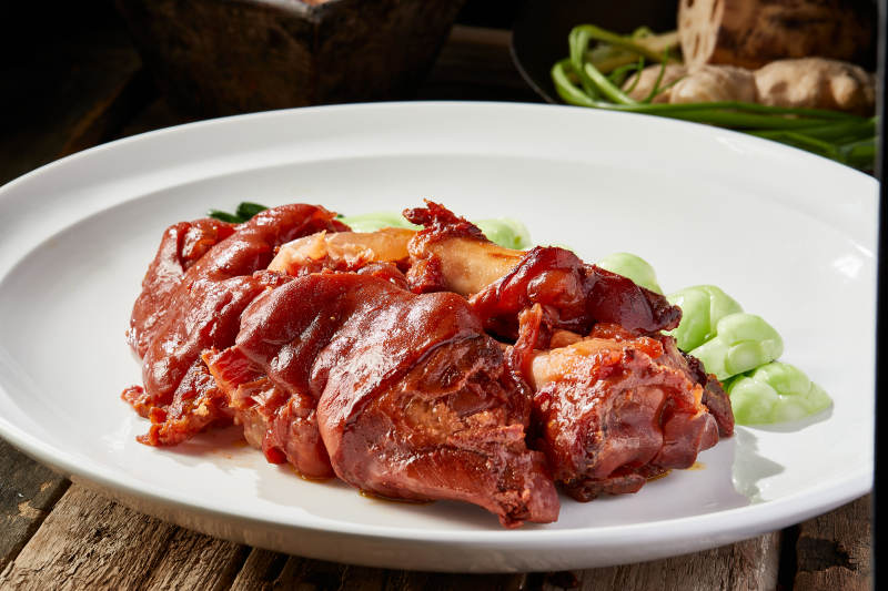 红烧软烂大牛蹄图片