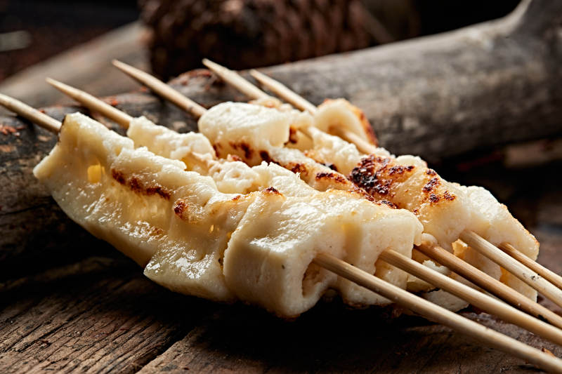 炭烤蒙族鲜奶豆腐图片