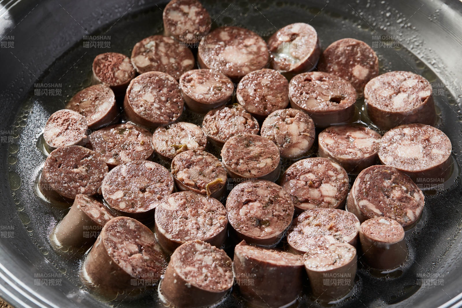 水煮蒜香羊肉血肠图片