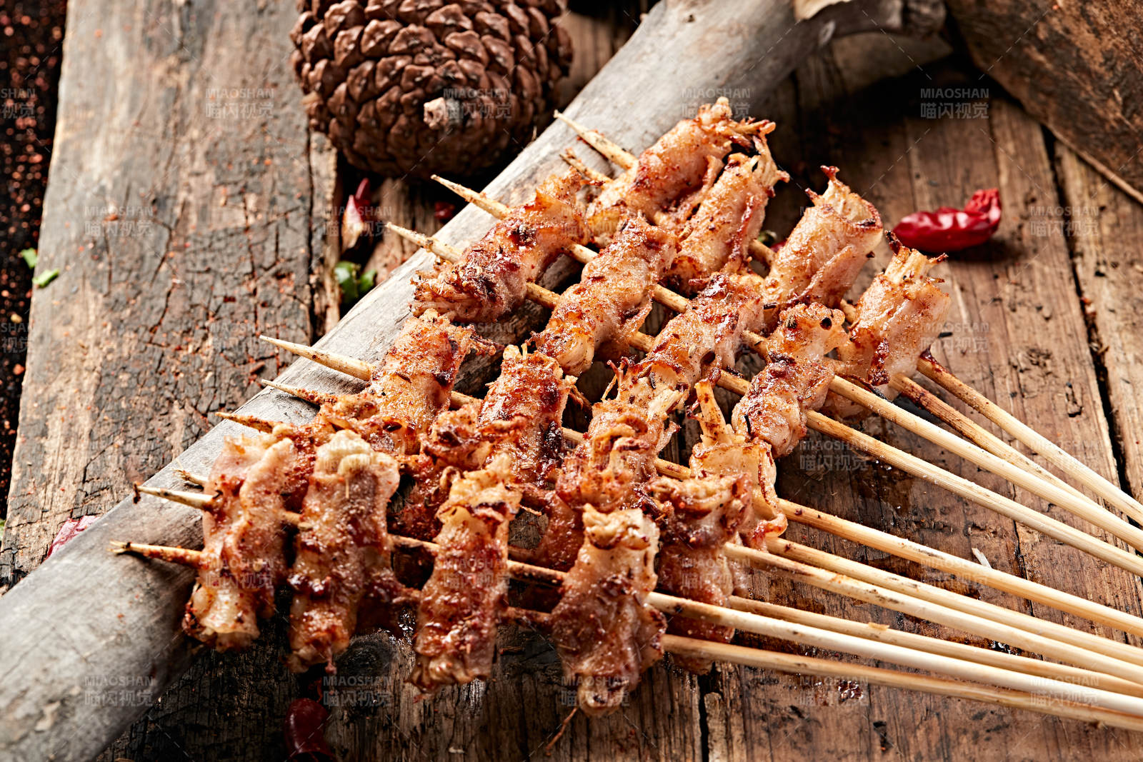 炭烤培根金针菇卷图片