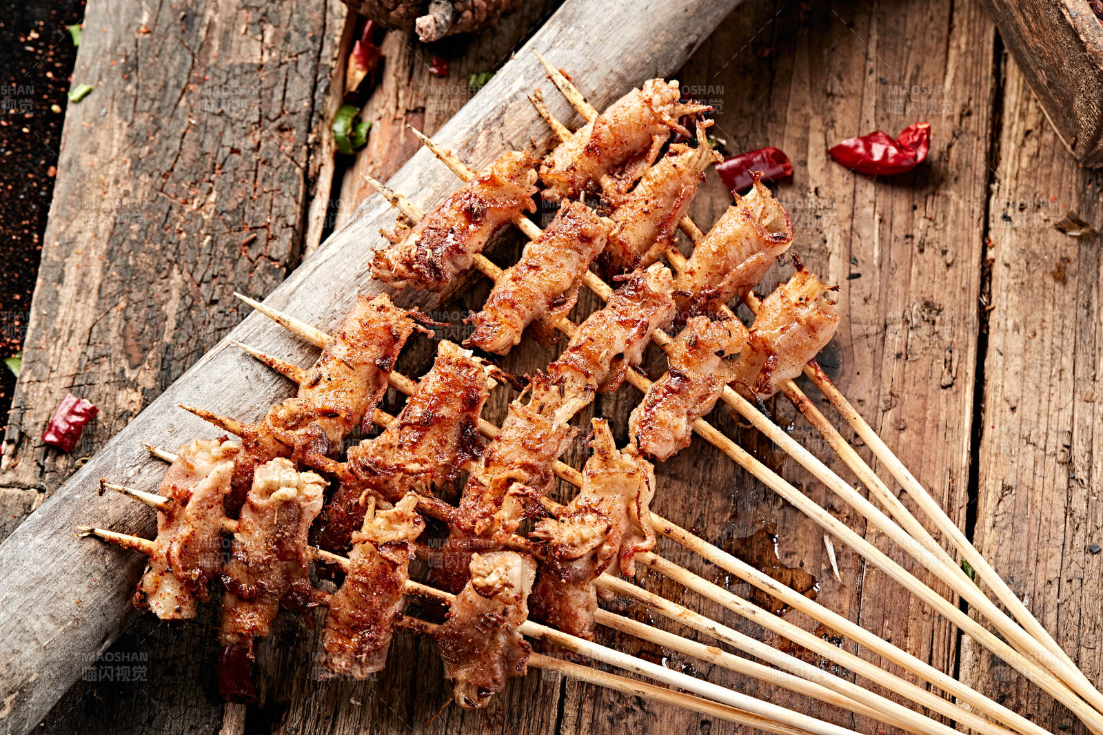 炭烤培根金针菇卷图片