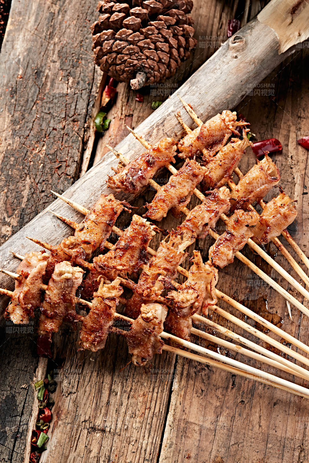 炭烤培根金针菇卷图片