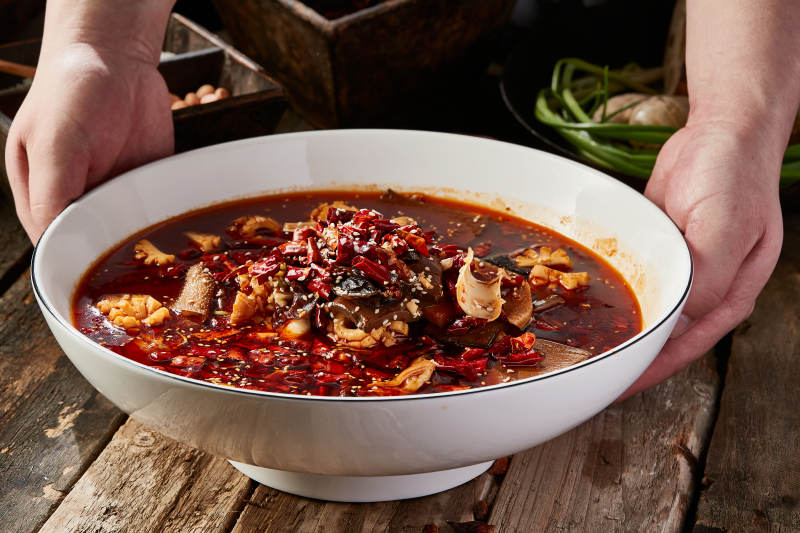 川香传统毛血旺图片